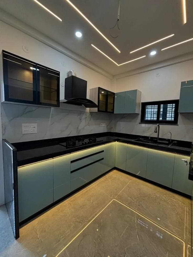 Modular kitchen interior concept